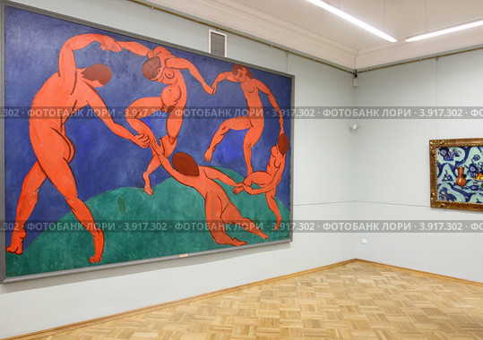 Санкт-Петербург, музей Эрмитаж, картина художника Анри Матисса (2012 год). Редакционное фото, фотограф Дмитрий Неумоин / Фотобанк Лори