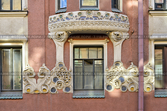 Санкт-Петербург. Улица Большая Зеленина, 28 (2015 год). Стоковое фото, фотограф Александр Алексеев / Фотобанк Лори