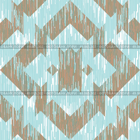 Seamless square diamond pattern vector background tile. Стоковая иллюстрация, агентство Ingram Publishing / Фотобанк Лори