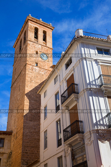 Segorbe Cathedral tower Castellon in Spain Valencian Community (2013 год). Стоковое фото, фотограф Tono Balaguer / Ingram Publishing / Фотобанк Лори