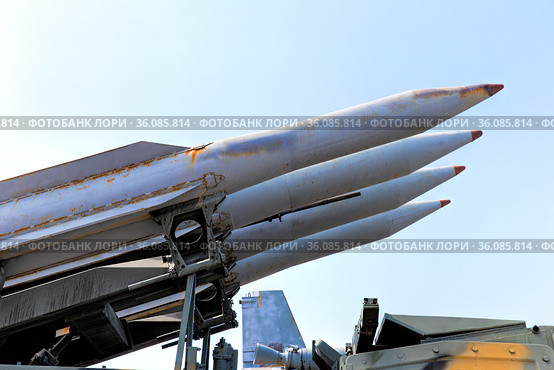 Self propelled anti aircraft missile system. Стоковое фото, фотограф Евгений Ткачёв / Фотобанк Лори
