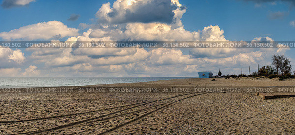 Sergeevka resort in Odessa region, Ukraine (2020 год). Редакционное фото, фотограф Sergii Zarev / Фотобанк Лори