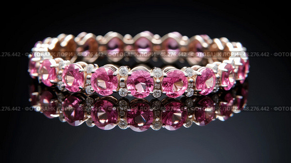 shades pink tourmaline ai generated. Стоковое AI-изображение, AI-художник Vectorwin / Фотобанк Лори