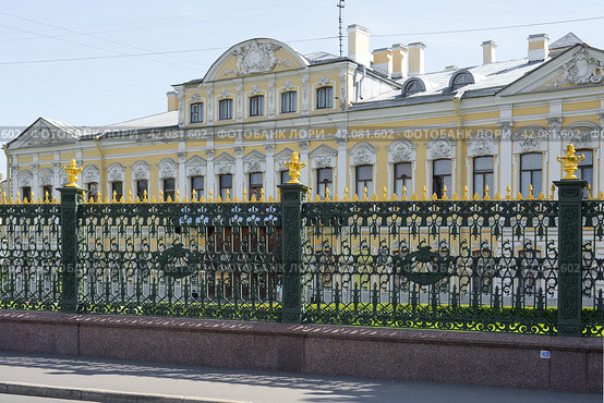Шереметевский дворец в Санкт-Петербурге (2012 год). Стоковое фото, фотограф Александр Алексеев / Фотобанк Лори