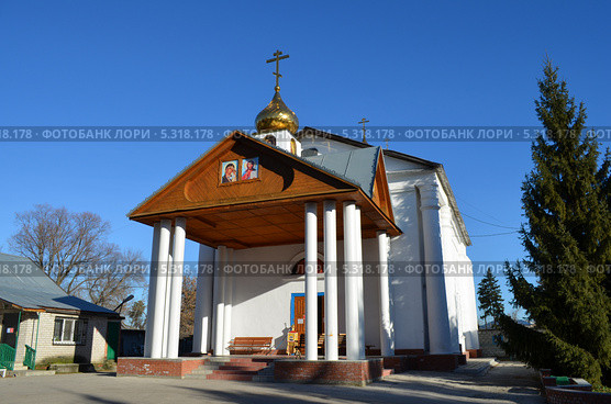 Шигоны. Михаило-Архангельский храм. Стоковое фото, фотограф Staryh Luiba / Фотобанк Лори