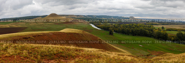 Шиханы. Панорамма Башкортостана. Стоковое фото, фотограф Акиньшин Владимир / Фотобанк Лори