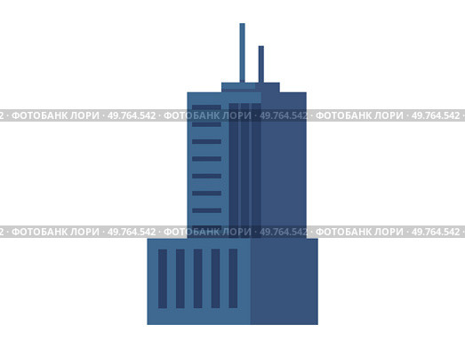 Skyscraper vector illustration. Luxury homes within skyscrapers offer luxurious and modern residential experience The built structure skyscrapers stands as testament to urban progress. Skyscraper. Skyscraper metaphors inspire architects to explore new heights in construction. Стоковая иллюстрация, агентство Ingram Publishing / Фотобанк Лори
