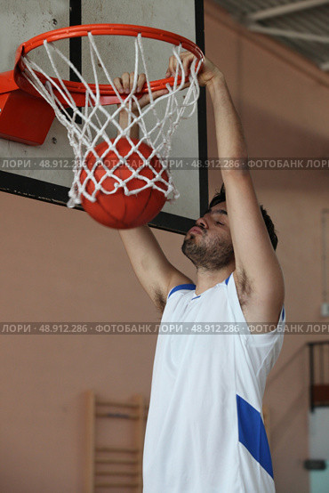 Slam dunk. Стоковое фото, агентство Ingram Publishing / Фотобанк Лори