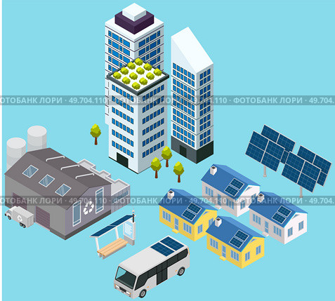 Smart city prototype of integrating several information and communication technologies and Internet of things, IoT solutions for city property management. Man-made town-planning interconnected system. Smart city prototype, integrating several information and communication technologies and Internet of things. Стоковая иллюстрация, агентство Ingram Publishing / Фотобанк Лори
