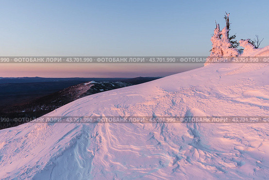 Снежные узоры. Стоковое фото, фотограф Артур Ибрагимов / Фотобанк Лори