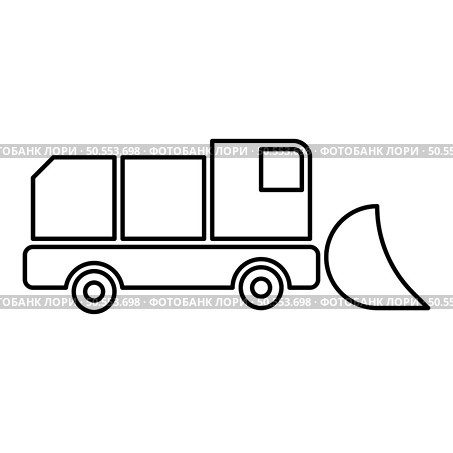 Snowblower snow clear machine snowplow truck plough clearing vehicle equipped seasons transport winter highway service equipment clean contour outline line icon black color vector illustration image thin flat style simple. Snowblower snow clear machine snowplow truck plough clearing vehicle equipped seasons transport winter highway service equipment clean contour outline line icon black color vector illustration image thin flat style. Стоковая иллюстрация, агентство Ingram Publishing / Фотобанк Лори