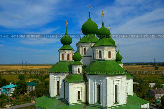 Собор в станице Старочеркасская Ростовской области. Стоковое фото, фотограф Вячеслав Левицкий / Фотобанк Лори