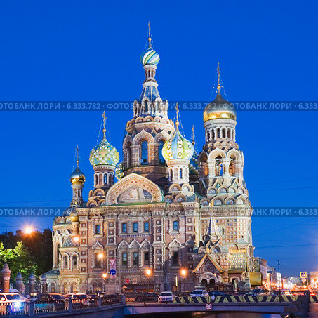 Собор Воскресения Христова (Спас на Крови). Санкт-Петербург (2014 год). Стоковое фото, фотограф Александр Щепин / Фотобанк Лори