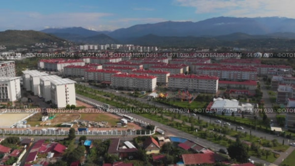Сочи, Адлер, Имеретинская низменность, Сириус (2020 год). Стоковое видео, видеограф Максим Бойков / Фотобанк Лори