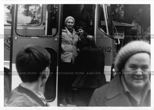 Сочи, пассажирские перевозки в 1980-х. Редакционное фото, фотограф Анна Мартынова / Фотобанк Лори