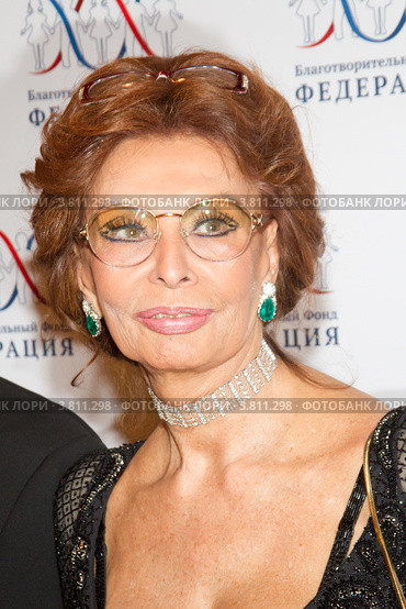 Софи Лорен (2012 год). Редакционное фото, фотограф Георгий Грушин (Photo-classic) / Фотобанк Лори