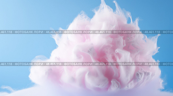 soft cotton candy texture ai generated. Стоковое AI-изображение, AI-художник Vectorwin / Фотобанк Лори