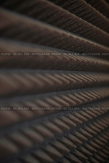 soundproofing foam panel close up. Стоковое фото, агентство Ingram Publishing / Фотобанк Лори