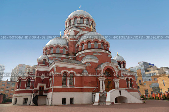 Спасо-Преображенский собор в Сормово, Нижний Новгород, Россия (2022 год). Стоковое фото, фотограф Наталья Волкова / Фотобанк Лори