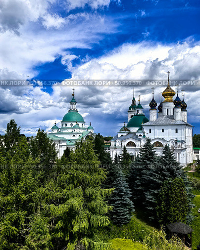 Спасо-Яковлевский монастырь в Ростове. Стоковое фото, фотограф Татьяна Шейнтова / Фотобанк Лори