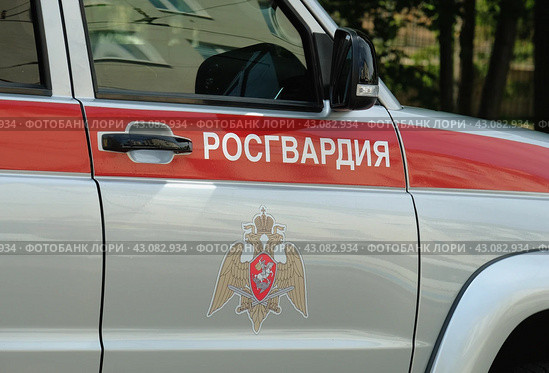 Спецтранспорт - автомобиль Росгвардии (2024 год). Редакционное фото, фотограф Ольга Дмитренко / Фотобанк Лори