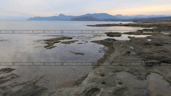 Спокойный вечер у моря (2016 год). Стоковое видео, видеограф Яна Королёва / Фотобанк Лори