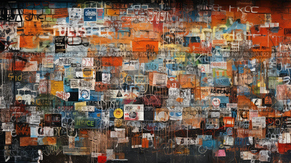 spray grafitti brick wall ai generated. Стоковое AI-изображение, AI-художник Vectorwin / Фотобанк Лори