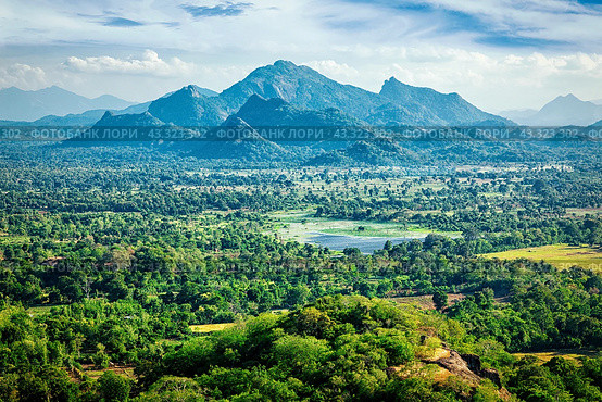 Sri Lankan landscape. Стоковое фото, фотограф Дмитрий Рухленко / Фотобанк Лори