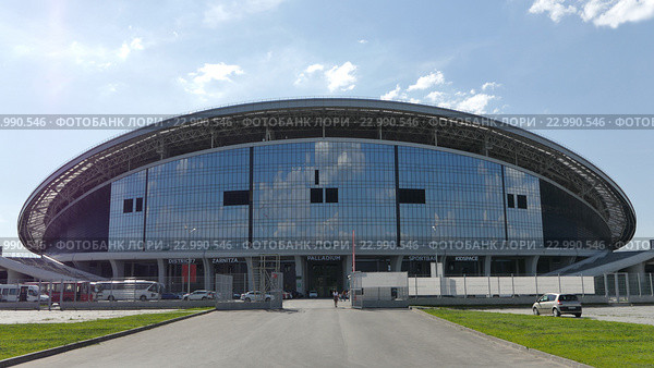 Стадион "Казань-Арена". Объекты Универсиады в Казани (2016 год). Редакционное фото, фотограф Руслан Гарифуллин / Фотобанк Лори