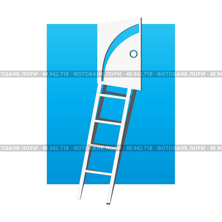 staircase icon. Стоковая иллюстрация, агентство Ingram Publishing / Фотобанк Лори