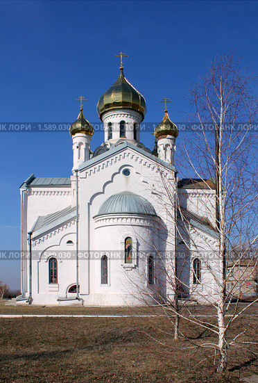Станица Тацинская - храм Рождества Пресвятой Богородицы (2010 год). Стоковое фото, фотограф Александр Тихонов / Фотобанк Лори