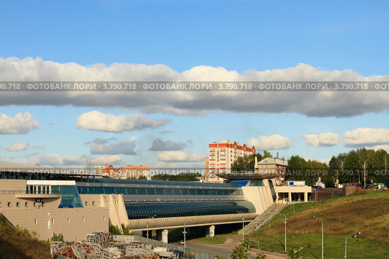 Станция "Аметьево" Казанского метро (2012 год). Стоковое фото, фотограф Вадим Хомяков / Фотобанк Лори