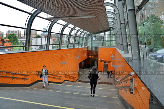 Станция Московского метрополитена " Новокосино " (2022 год). Редакционное фото, фотограф stargal / Фотобанк Лори