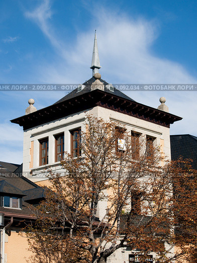 Старинное здание в Эскориале, фрагмент (2010 год). Стоковое фото, фотограф Алексей Шматков / Фотобанк Лори