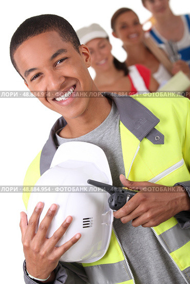 Students in professional training. Стоковое фото, агентство Ingram Publishing / Фотобанк Лори