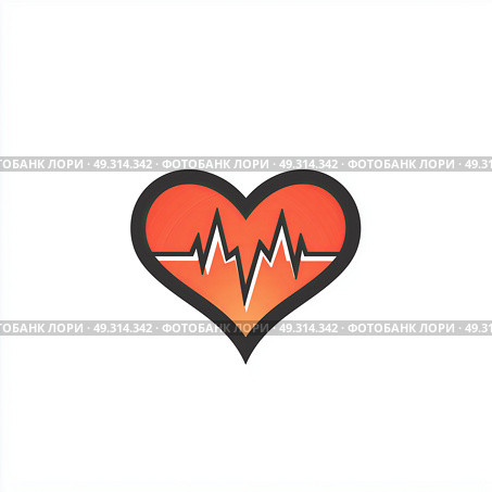 Stylized Heartbeat Graphic Design, specifically crafted for various Health Themes and concepts. Стилизованный графический дизайн сердцебиения, специально разработанный для различных тем и концепций здоровья. Стоковое AI-изображение, AI-художник Katsiaryna Repich / Фотобанк Лори