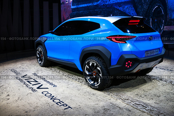 Subaru Viziv Adrenaline (2019 год). Редакционное фото, фотограф Art Konovalov / Фотобанк Лори