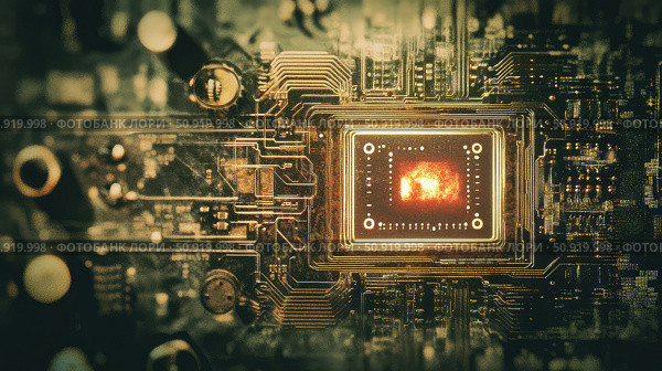superposition dissolving quantum processor ai generated. Стоковое AI-изображение, AI-художник Vectorwin / Фотобанк Лори