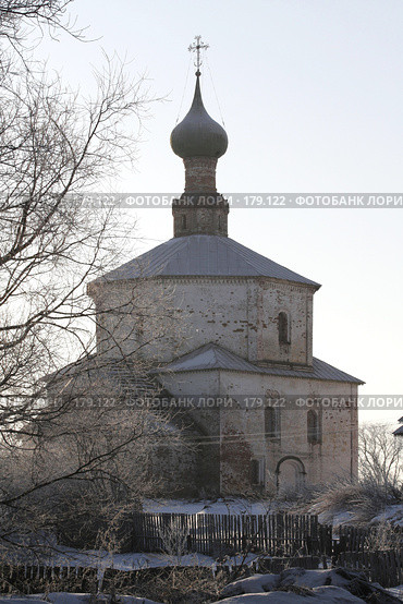 Суздаль. Козьмодемьянская церковь (2008 год). Стоковое фото, фотограф Бондаренко Сергей / Фотобанк Лори