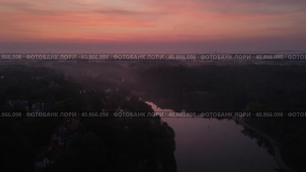 Светлогорск, рассвет. Стоковое видео, видеограф Kirill Loginov / Фотобанк Лори