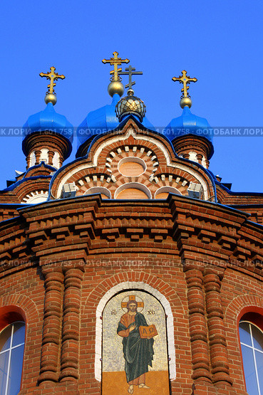 Свято-Георгиевский храм в Краснодаре (2010 год). Стоковое фото, фотограф Марина Сапрунова / Фотобанк Лори