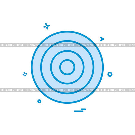 target Aim archery focus  success icon vector design. Стоковая иллюстрация, агентство Ingram Publishing / Фотобанк Лори