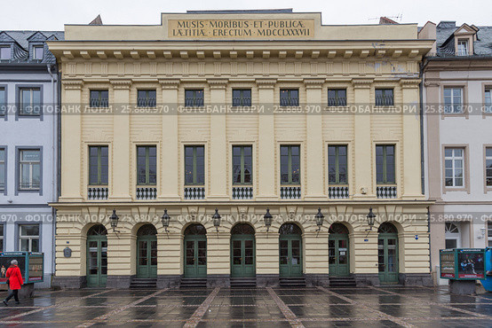 Театр Theater der Stadt в Кобленце (2017 год). Редакционное фото, фотограф Алексей Шматков / Фотобанк Лори