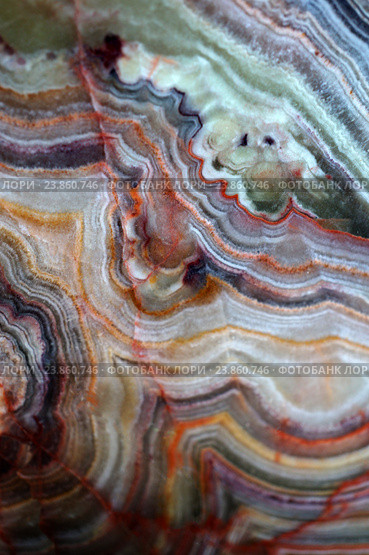Texture of gemstone onyx. Стоковое фото, фотограф ElenArt / Фотобанк Лори