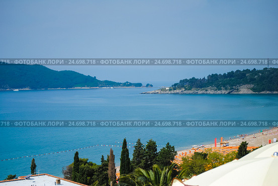 The beautiful beaches of Montenegro (2012 год). Стоковое фото, фотограф Сергей Ляшенко / Фотобанк Лори