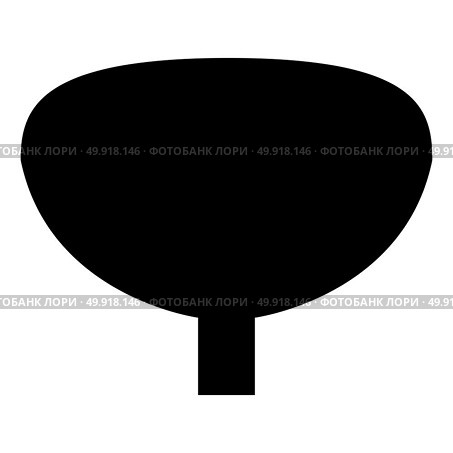 The bladder black color icon. Стоковая иллюстрация, агентство Ingram Publishing / Фотобанк Лори