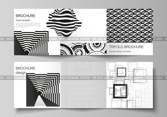 The minimal vector layout of square format covers design templates for trifold brochure, flyer, magazine. Trendy geometric abstract background in minimalistic flat style with dynamic composition. The minimal vector layout of square format covers design templates for trifold brochure, flyer, magazine. Trendy geometric abstract background in minimalistic flat style with dynamic composition. Стоковая иллюстрация, агентство Ingram Publishing / Фотобанк Лори