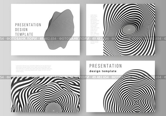 The minimalistic abstract vector layout of the presentation slides design business templates. Abstract 3D geometrical background with optical illusion black and white design pattern. The minimalistic abstract vector layout of the presentation slides design business templates. Abstract 3D geometrical background with optical illusion black and white design pattern. Стоковая иллюстрация, агентство Ingram Publishing / Фотобанк Лори