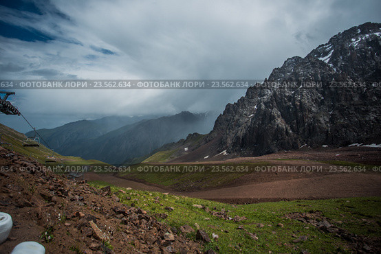 Толгарское ущелье. Город Алма-Ата. Казахстан. Стоковое фото, фотограф Олыкайнен Наталья / Фотобанк Лори