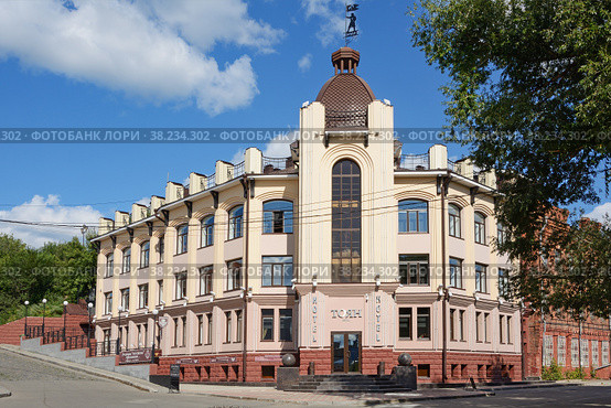 Tomsk, modern building (2016 год). Стоковое фото, фотограф Ольга Остроухова / Фотобанк Лори